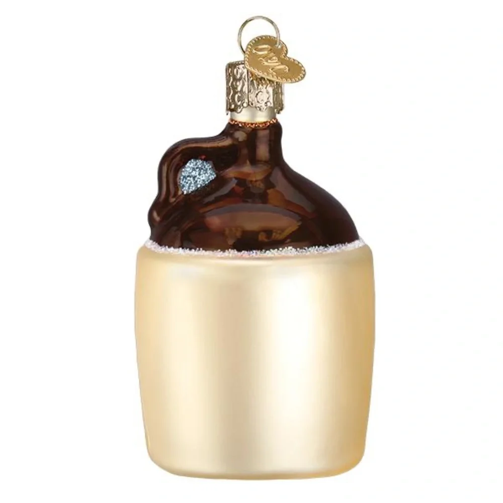Old World Christmas ‘Moonshine’ Glass Ornament NWT